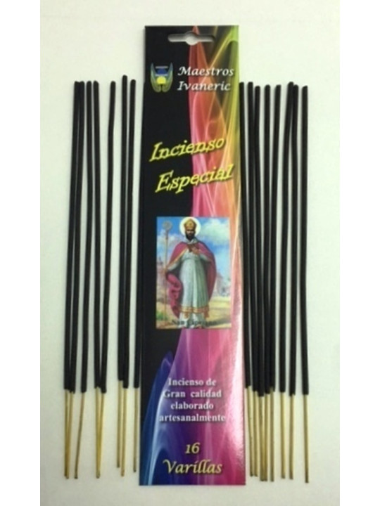 Incienso Especial Con Estampa y Oración San Cipriano