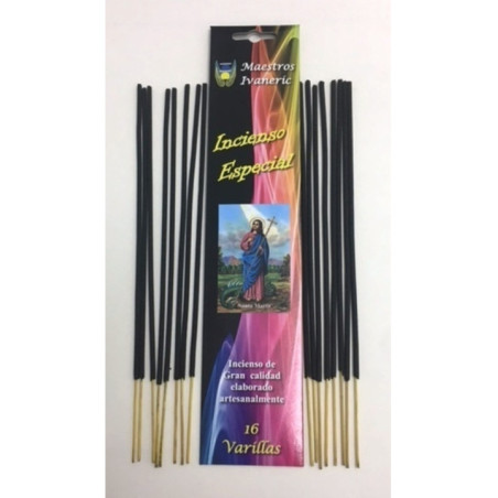 Incienso Especial Con Estampa y Oración Santa Marta