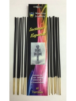 Incienso Especial Con Estampa y Oración Cruz de Caravaca