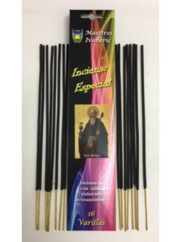 Incienso Especial Con Estampa y Oración San Benito