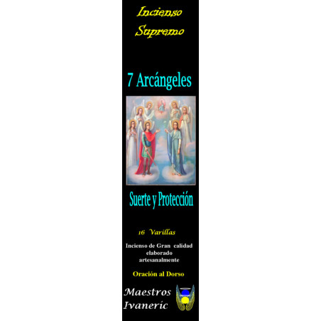 Incienso Supremo de los Arcángeles, 7 Arcángeles, Con Oración