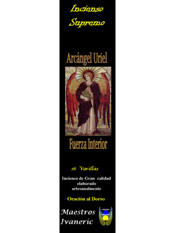 Incienso Supremo de los Arcángeles Uriel, Con Oración