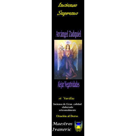 Incienso Supremo de los Arcángeles Zadquiel, Con Oración