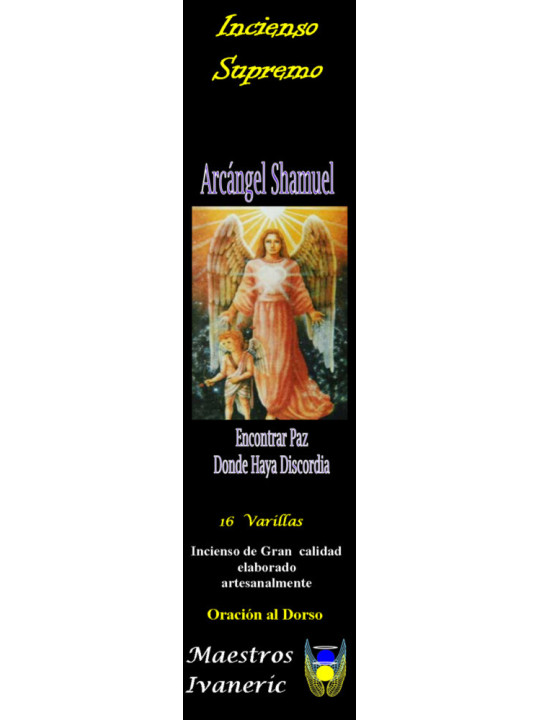 Incienso Supremo de los Arcángeles Shamuel, Con Oración