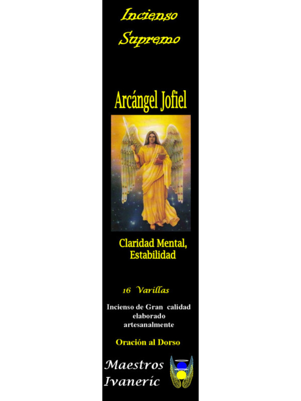 Incienso Supremo de los Arcángeles Jofiel, Con Oración