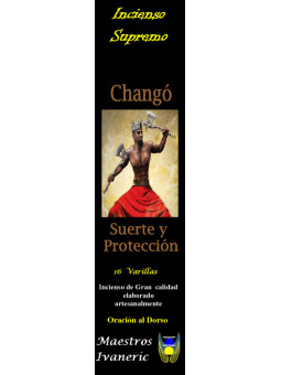 Incienso Supremo de Santería Changó, Con Oración