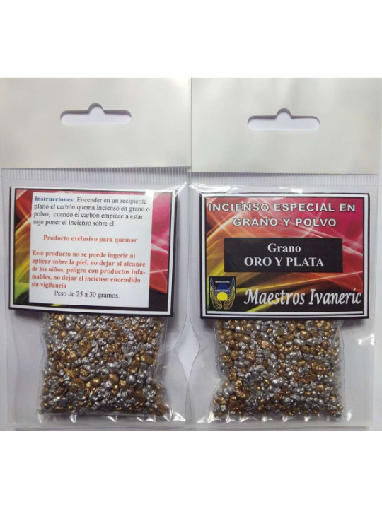 Incienso Especial Grano Oro y Plata