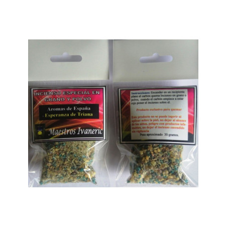 Incienso Especial Grano Esperanza de Triana 30 Gramos