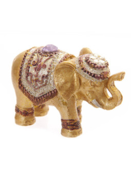 Portainciensos Figura, Elefante de la Suerte Violeta