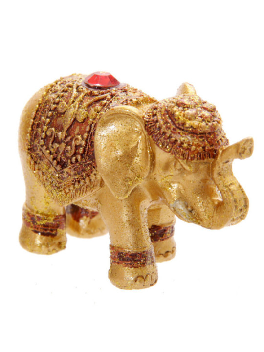 Portainciensos Figura, Elefante de la Suerte Rojo