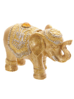 Portainciensos Figura, Elefante de la Suerte Amarillo