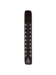 Soporte de Incienso Negro de Madera Diseño Buda