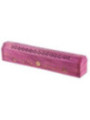 Caja Madera Rosa de Mango Quemador de Incienso Diseño Sol, Luna