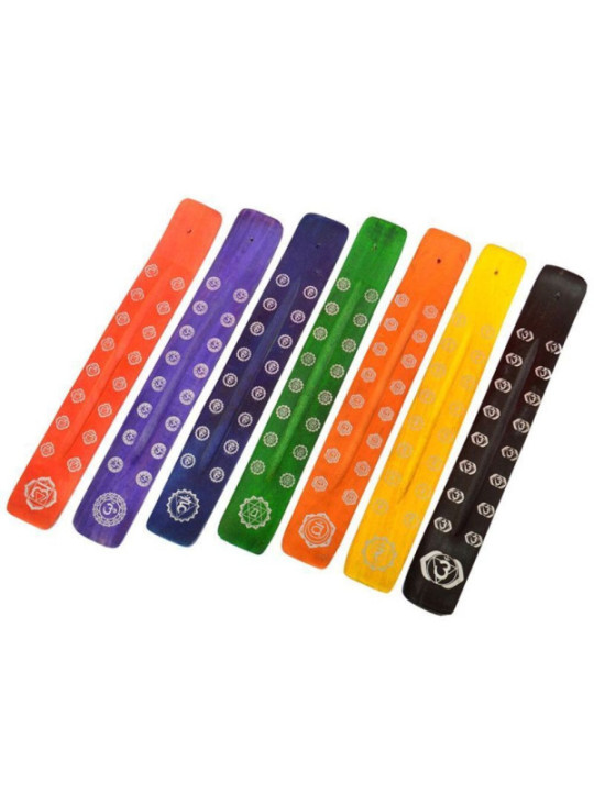 Soporte de Incienso Pack 7 Unidades de los 7 Chakras