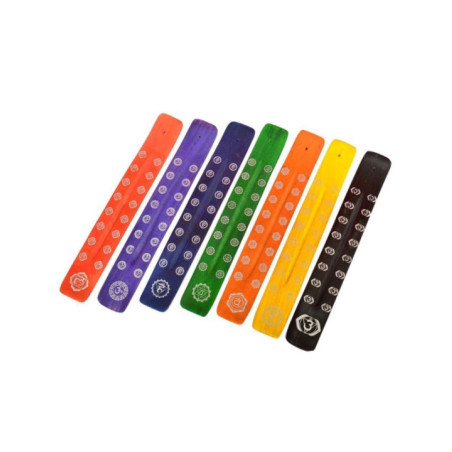 Soporte de Incienso Pack 7 Unidades de los 7 Chakras