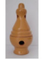 Incensario Artesanal Esmaltado Amarillo Botafumeiro 17 cm