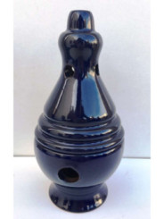 Incensario Artesanal Esmaltado Azul Botafumeiro 17 cm