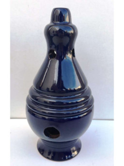 Incensario Artesanal Esmaltado Azul Botafumeiro 17 cm