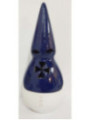 Incensario Artesanal Nazareno Blanco-Azul 19cm