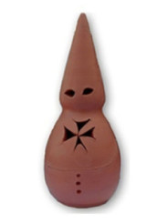 Incensario Artesanal Nazareno Barro 19 cm