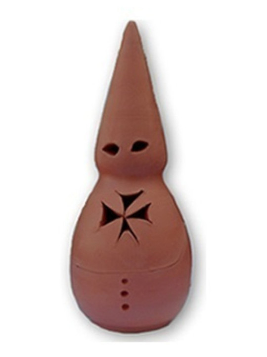 Incensario Artesanal Nazareno Barro 19 cm