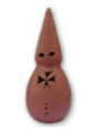 Incensario Artesanal Nazareno Barro 19 cm