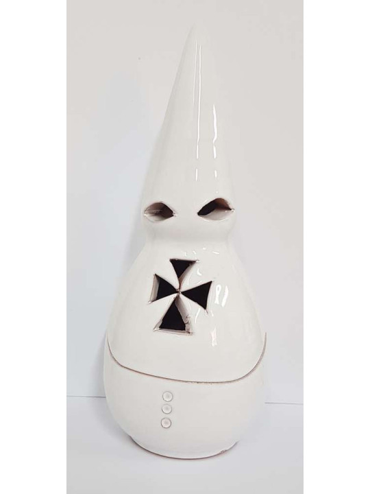 Incensario Artesanal Nazareno Blanco 19cm