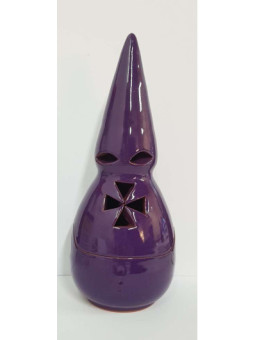 Incensario Artesanal Nazareno Morado 19cm