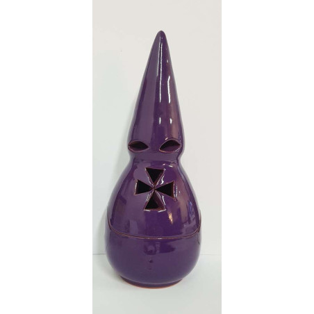 Incensario Artesanal Nazareno Morado 19cm