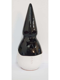 Incensario Artesanal Nazareno Blanco-Negro 19cm