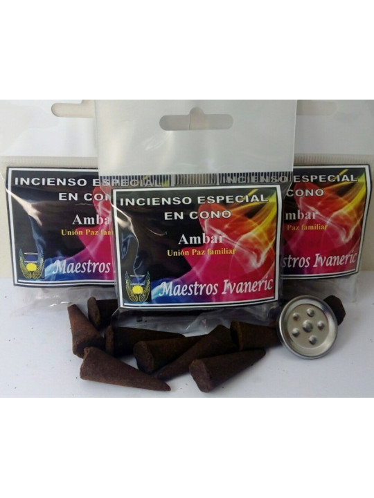 Incienso en Conos Ambar