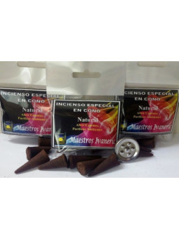 Incienso en Conos Natural