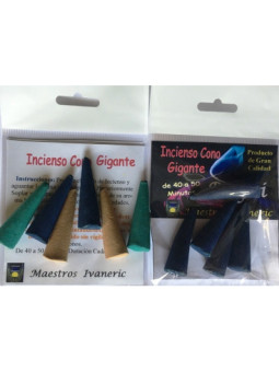 Incienso en Conos Gigante Premium Nag Champa