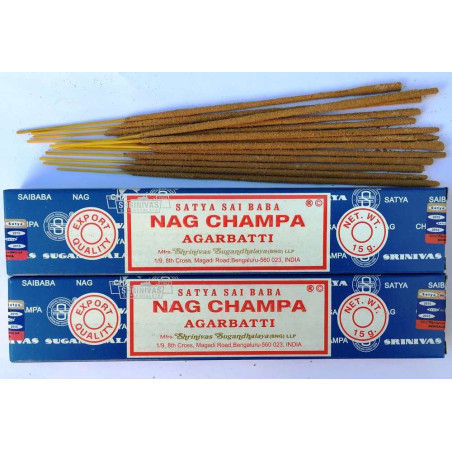 Incienso Nag Champa Original 15 gramos.