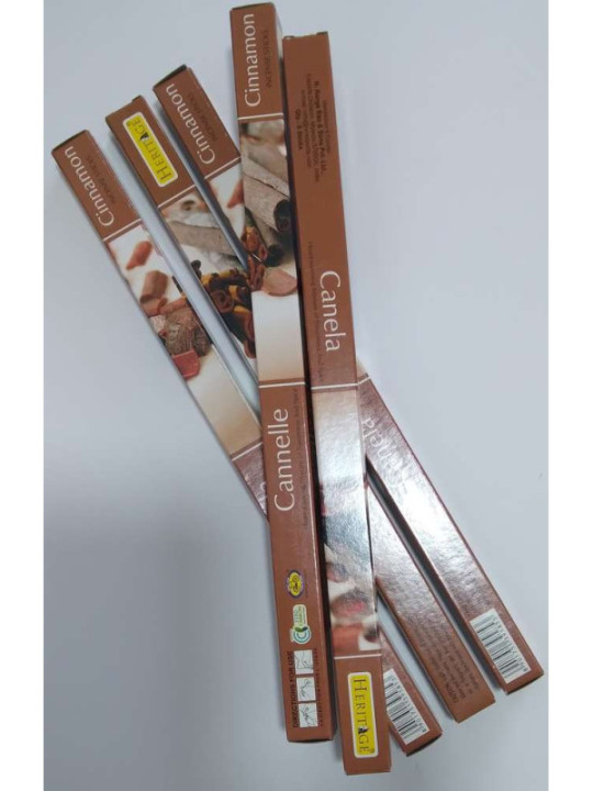 ¡Promoción! Canela. Autentico Incienso de La India Heritage 8 varillas