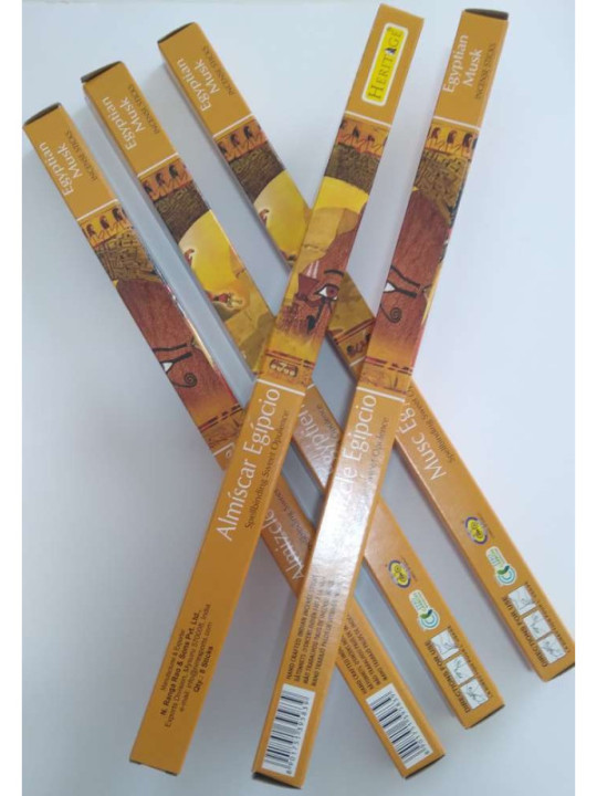 ¡Promoción! Llama Dinero. Autentico Incienso de La India Almizcle Egipcio 8 varillas