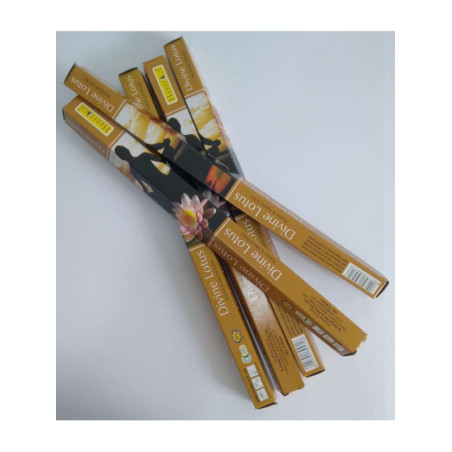 ¡Promoción! Loto Divino Autentico Incienso de La India Heritage 8 varillas