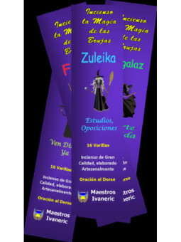 Pack Oferta 18 paquetes de Incienso de las Brujas