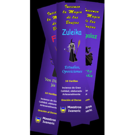 Pack Oferta 18 paquetes de Incienso de las Brujas