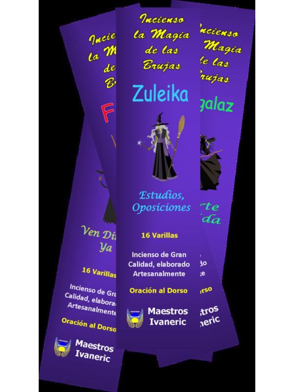 Pack Oferta 18 paquetes de Incienso de las Brujas