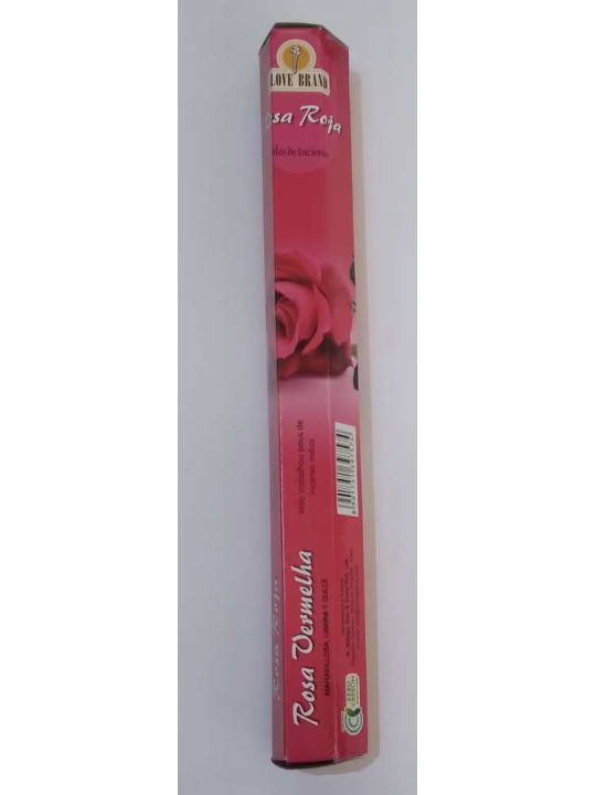 Rosa Roja. Autentico Incienso de La India Clove Brand