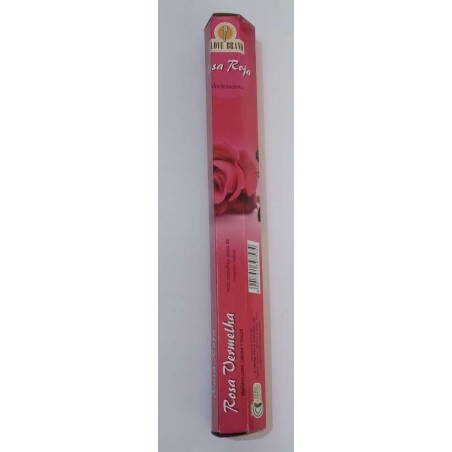 Rosa Roja. Autentico Incienso de La India Clove Brand