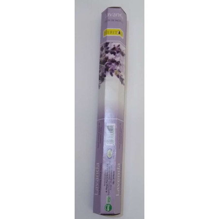 Lavanda. Autentico Incienso de La India Heritage