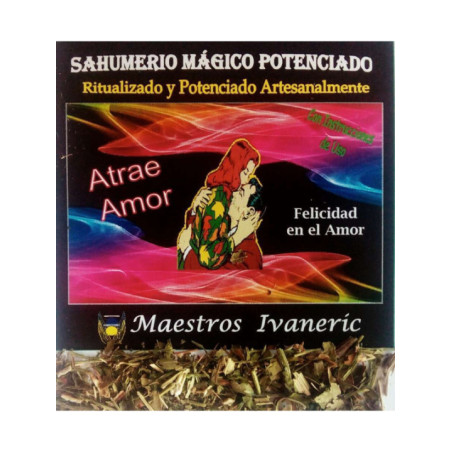 Sahumerio Mágico de Propósito Atrae Amor
