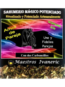 Sahumerio Mágico de Propósito Con Carbón Amor de Pareja