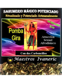 Sahumerio Mágico de Propósito Con Carbón Pomba Gira