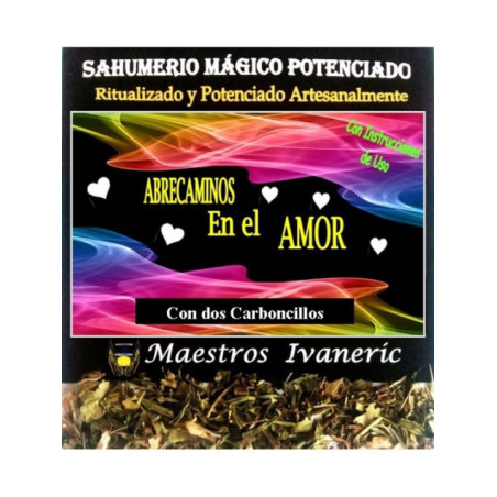 Sahumerio Mágico de Propósito Con Carbón Abrecaminos en el amor