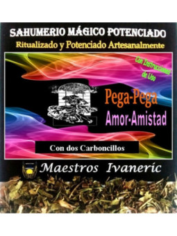 Sahumerio Mágico de Propósito Con Carbón Pega-Pega