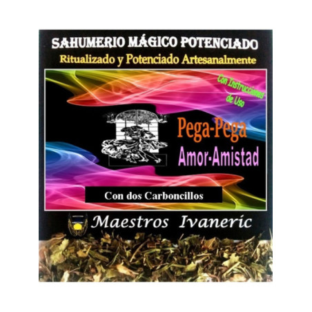 Sahumerio Mágico de Propósito Con Carbón Pega-Pega