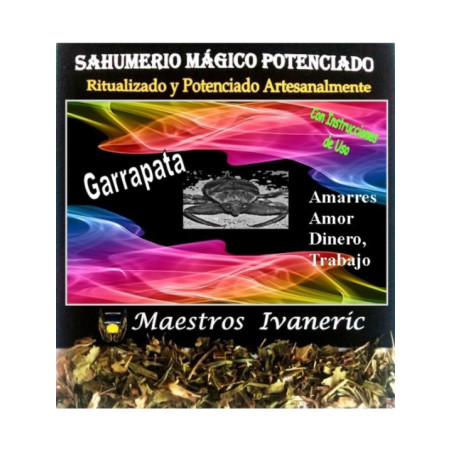 Sahumerio Mágico de Propósito Garrapata